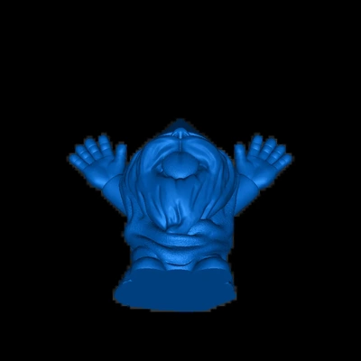 gnome open hand 3d models download creality cloud 3d print model - Mito3D