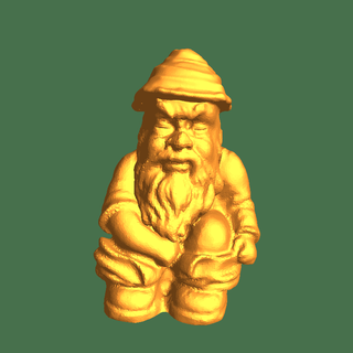 gnome caca personnages 3d print model - Mito3D