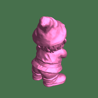 gnome shovel 3 Characters 3d print model - Mito3D
