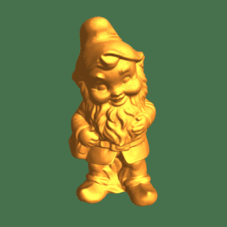 gnome traveling bag Characters 3d print model - Mito3D