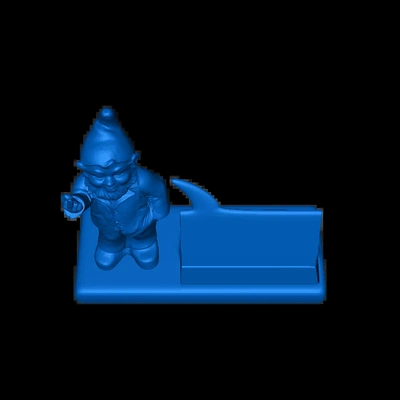 go gnome entreprise carte titulaire soutien 3d modèles télécharger créalité nuage 3d print model - Mito3D