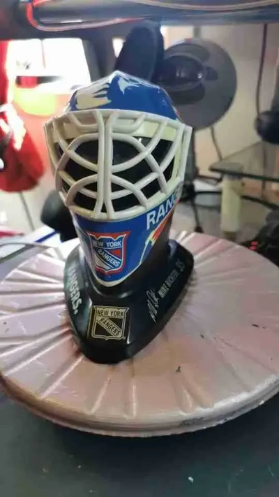 goalie mask mike richter 35 3d models download creality cloud 3d print model - Mito3D