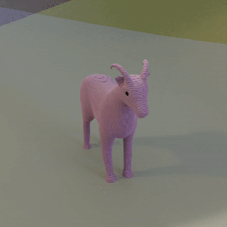 chèvre mammifère 3d print model - Mito3D