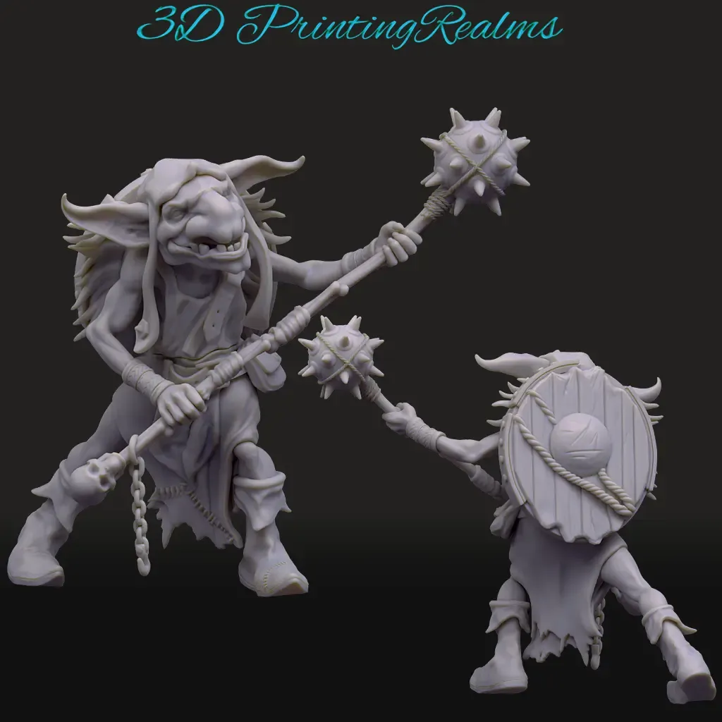 goblin 77mm 3d modelli scarica creality nube 3D print model - Mito3D