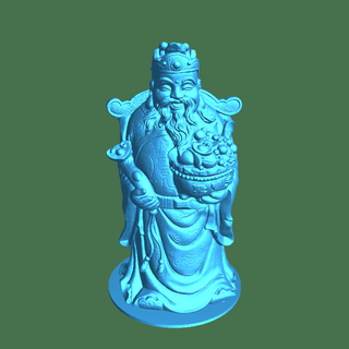 god wealth Fictional Characters 3d print model - Mito3D