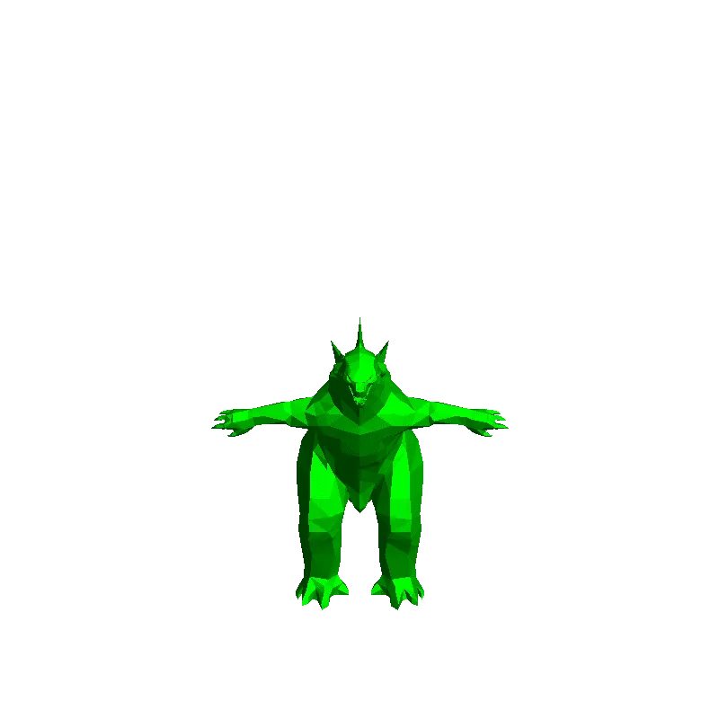 godzilla filme tm lp 3d modelos baixar crialidade nuvem 3D print model - Mito3D