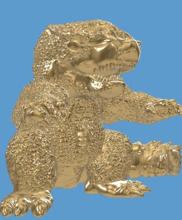 Godzilla Funko pop 3d modeller indir Creality bulut oyuncaklar oyunlar 3d print model - Mito3D