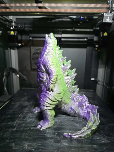 godzilla 3d modelle download realität wolke 3d print model - Mito3D