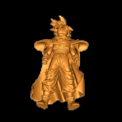 gohan 3d models download creality cloud 3d print model - Mito3D