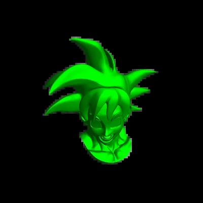 goku dragon ball gabrielarias53 2 3d modelle download realität wolke 3d print model - Mito3D