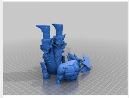 goku personnages 3d print model - Mito3D