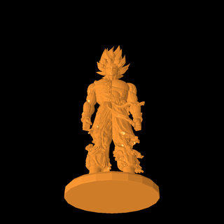 Goku brinquedos jogos 3d print model - Mito3D