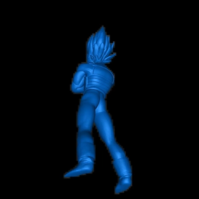 goku végéta 3d modèles télécharger créalité nuage 3d print model - Mito3D