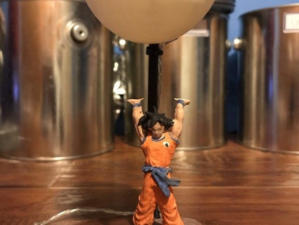 Goku Geist Bombe Drachen Ball fiktiv Zeichen 3d print model - Mito3D