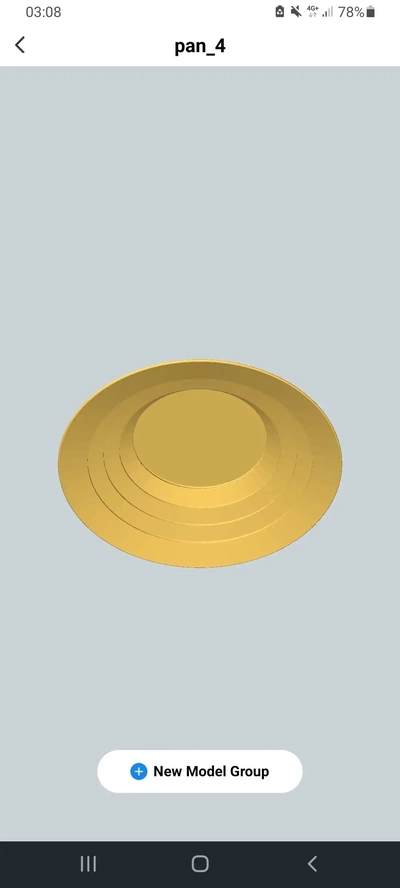 oro padella 6 3d modelli scarica creality nube 3d print model - Mito3D