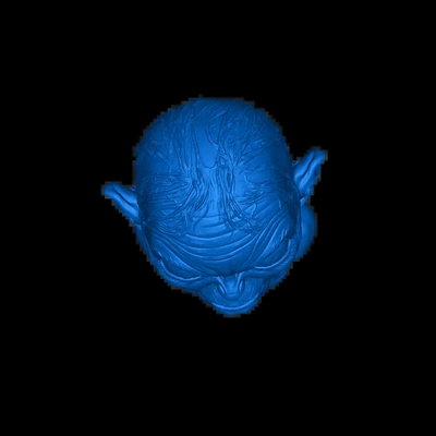 gollum 3d modelle download realität wolke 3d print model - Mito3D