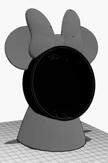 Google Minnie personnages 3d print model - Mito3D