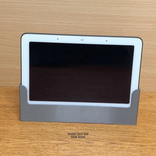 Google Nest Nabe Vertikale Aussicht Schreibtisch Stand Gadgets Elektronik 3d print model - Mito3D