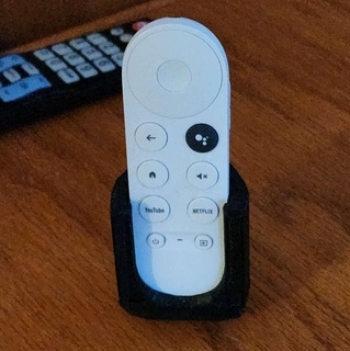 google tv remote mount Accessories 3d print model - Mito3D