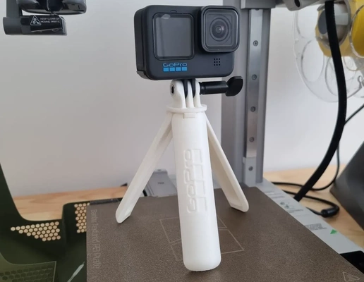 go pro trépied 3d modèles télécharger créalité nuage 3d print model - Mito3D