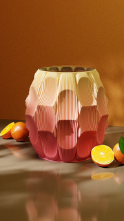 Grenade vaso mobília 3d print model - Mito3D