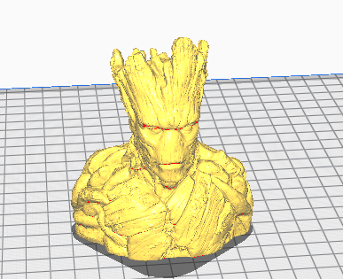 grand groots Fictional Characters 3d print model - Mito3D