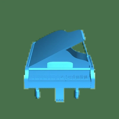 grandiose piano 3d modèles télécharger créalité nuage 3d print model - Mito3D