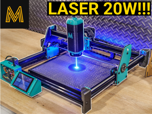 grabador láser 3D print model - Mito3D