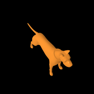 génial Danois animaux 3d print model - Mito3D