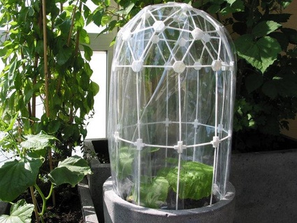 greenhouse dome v2 Nature & Plants 3d print model - Mito3D