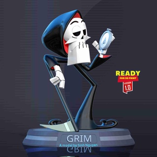 grim reaper - cartoon network Fictional Characters 3d print model - Mito3D