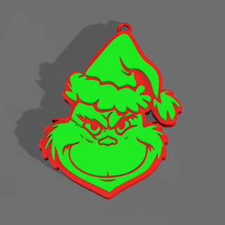 grinch ornament Others 3d print model - Mito3D