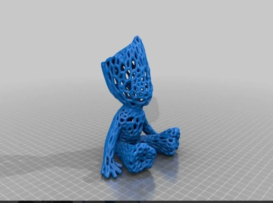 groot 3d modelos baixar crialidade nuvem 3d print model - Mito3D