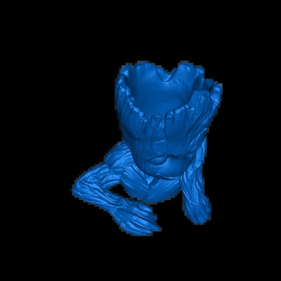 groot 3d modèles télécharger créalité nuage 3d print model - Mito3D