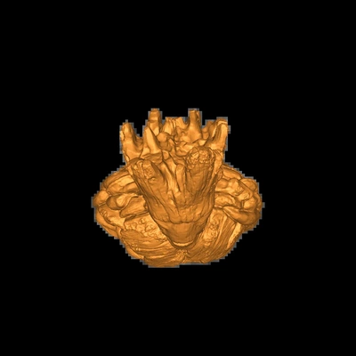 groot 3d modelos baixar crialidade nuvem 3d print model - Mito3D