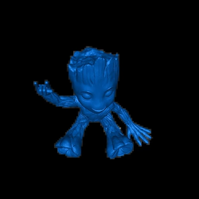 groot 3d modelos baixar crialidade nuvem 3d print model - Mito3D