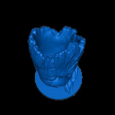 groot compañero 3d modelos descargar crealidad nube 3d print model - Mito3D