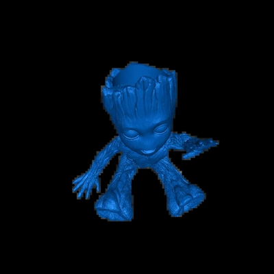 groot melhor 3d modelos baixar crialidade nuvem 3d print model - Mito3D