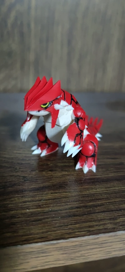 groudon 3d modelos baixar crialidade nuvem 3d print model - Mito3D