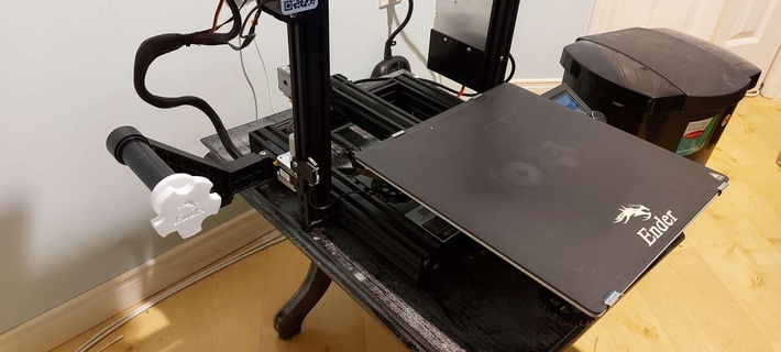 guia filamento afunilar redes maquinaria equipamento 3d print model - Mito3D