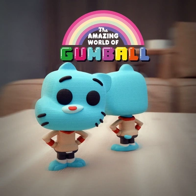 boule gomme funko pop 3d modèles télécharger créalité nuage 3d print model - Mito3D