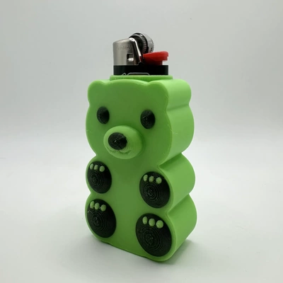 gomoso urso leve caso bainha 3d modelos baixar crialidade nuvem 3d print model - Mito3D