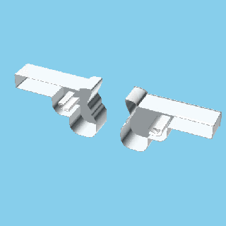 pistola anidable caja v2 3d print model - Mito3D