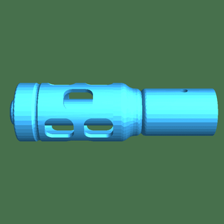arma fogo terminal 3d modelos baixar crialidade nuvem brinquedo armas 3d print model - Mito3D