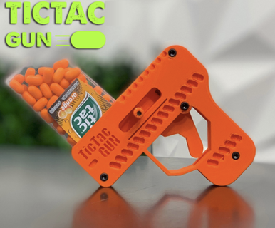 pistola tic tac giocattolo pistole 3d print model - Mito3D