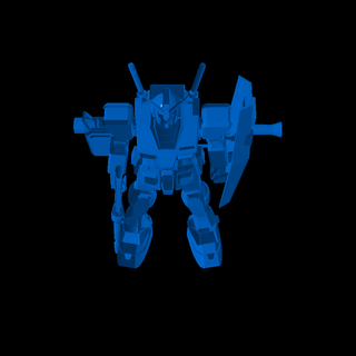 gundam personnages 3d print model - Mito3D