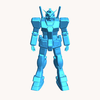 Gundam Roboter 3d print model - Mito3D