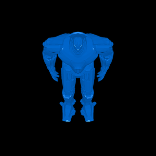 gitan robot pacifique jante personnages 3d print model - Mito3D