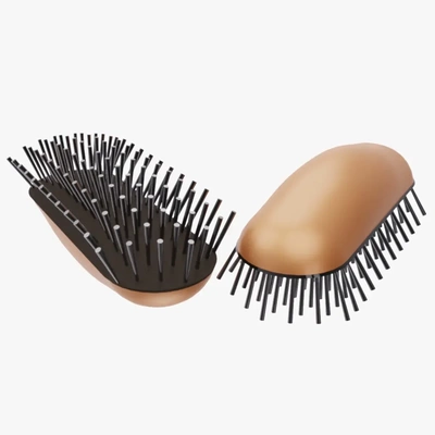 hair brush 3d models download creality cloud 3d print model - Mito3D