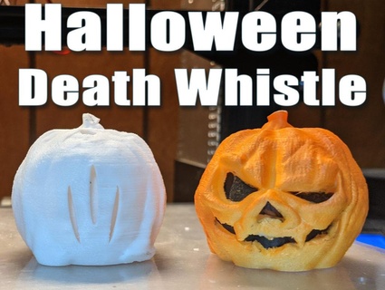 halloween death whistle Others 3d print model - Mito3D
